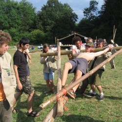fotos kamp 2009-2010 jong-givers 690 - Scouts en Gidsen Zaventem 